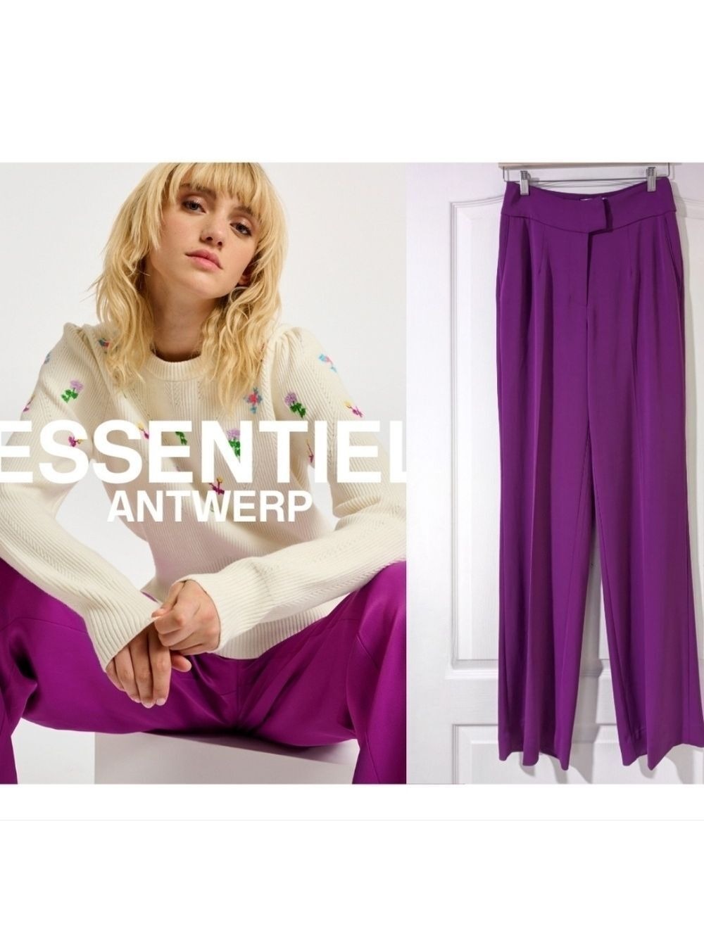 NEW Essentiel Antwerp | Core Straight Leg Trousers